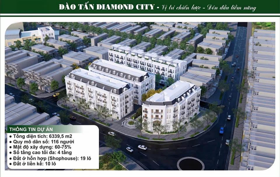Chào mừng quý vị đến với Đào Tấn Diamond City Huế, khu đô thị 'vàng' ngay mặt tiền đường Đào Tấn
