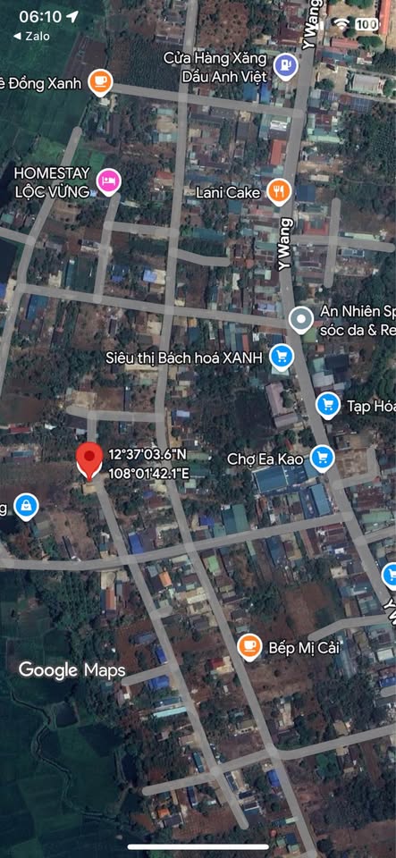 Cơ hội sở hữu ngay lô đất cực phẩm sau lưng chợ Phường Eakao, thành phố Buôn Ma Thuột