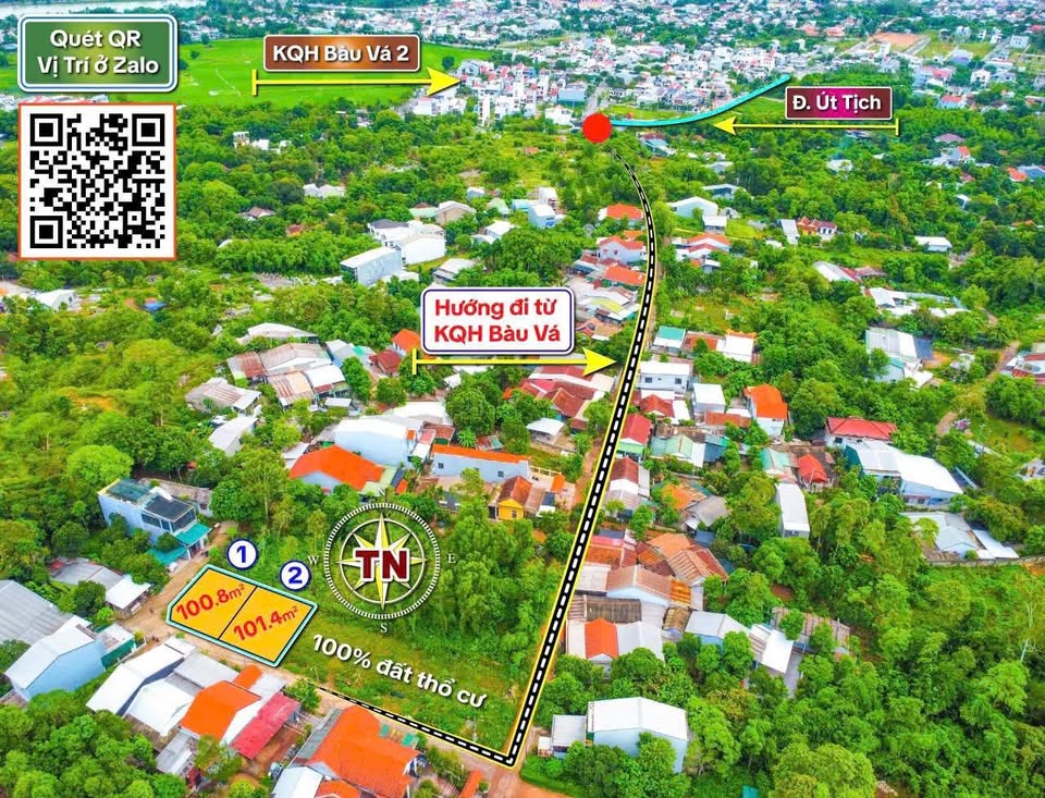 Lô đất vàng tại kiệt đường Thu Bồn, Thừa Thiên Huế đang chờ đón chủ nhân mới