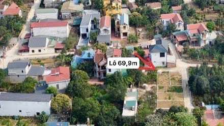 Đất Hạ Bằng 69,9m² full thổ, ô tô đỗ cửa, giá hời cho nhà đầu tư