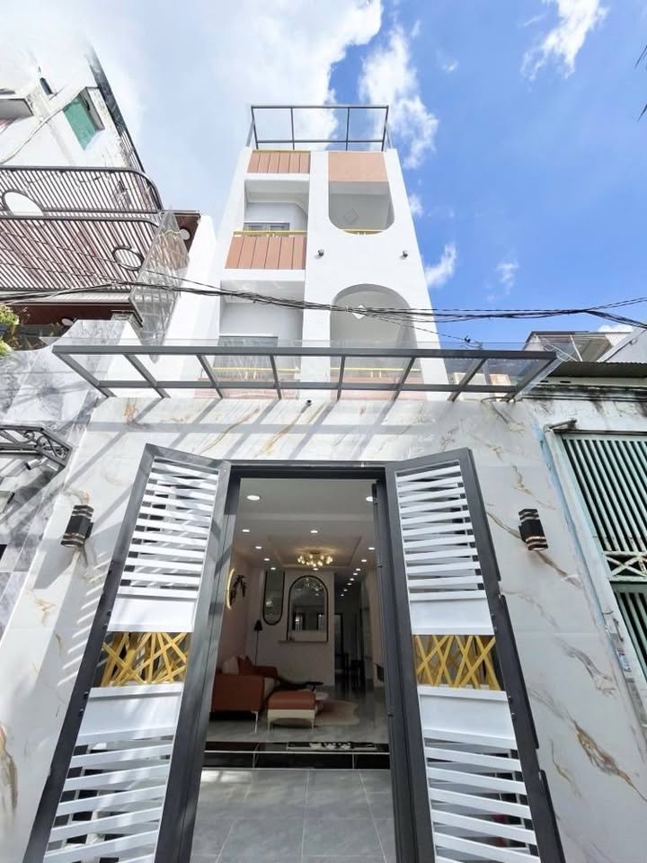 Nhà Tân Phú xinh xắn, gần Aeon 4 tầng full nội thất, 8 tỷ