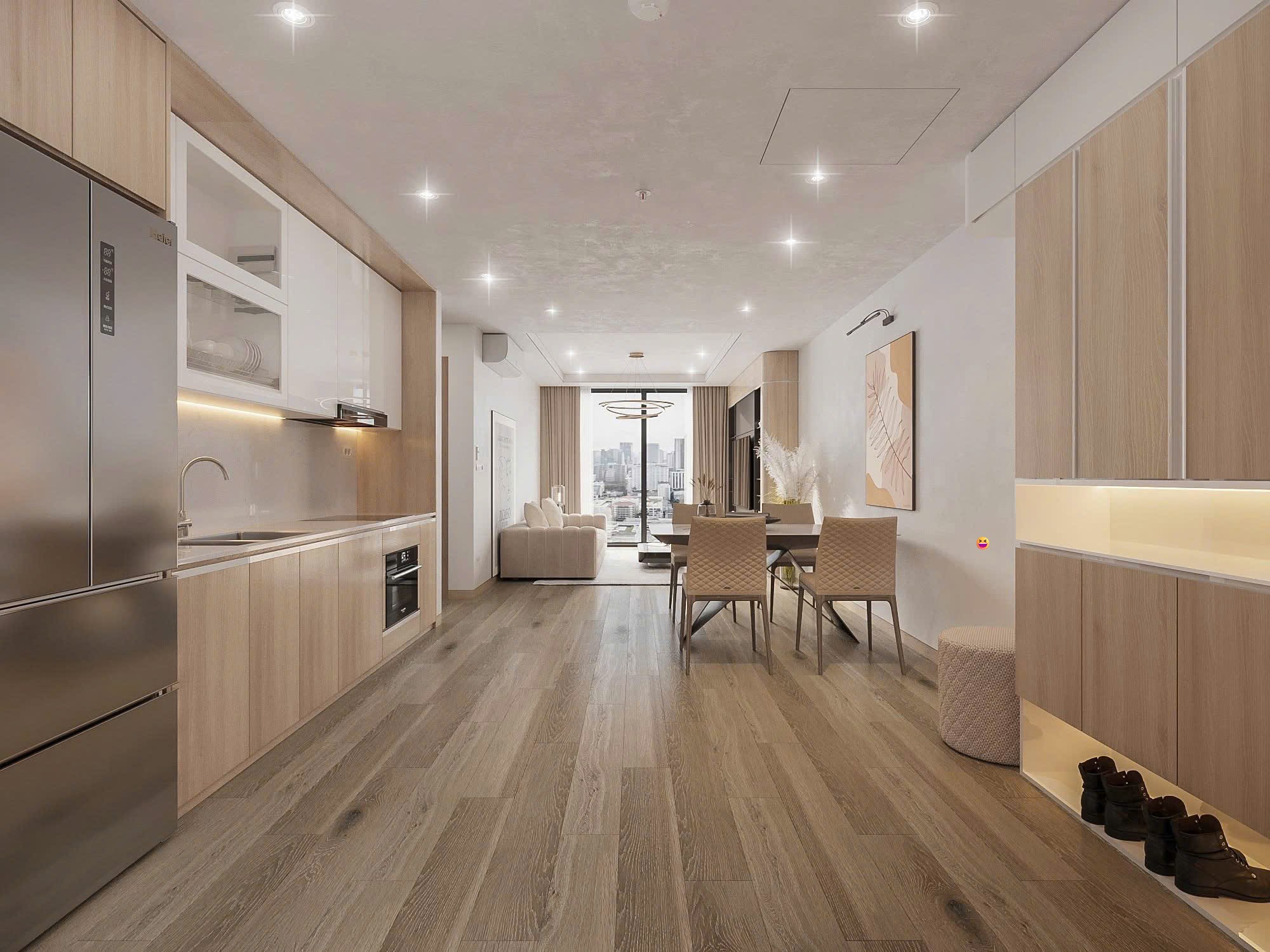 Căn hộ 3 phòng ngủ Bluegem Hà Đông giá sập sàn, chốt đơn ngay