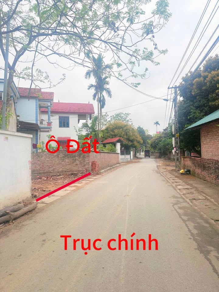 Cơ hội sở hữu ngay lô đất siêu xinh 112m² nằm ngay trục chính thôn Chùa Tiếng, xã Hương Sơn