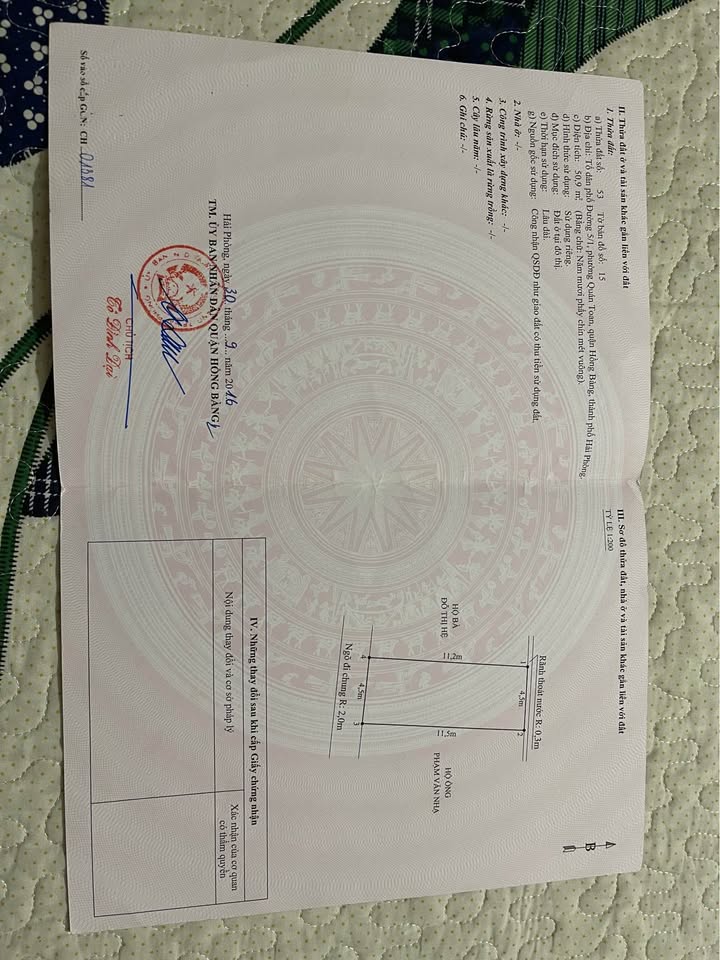 Chính chủ bán gấp nhà cấp 4 52m2 tại Quán Toan, Hải Phòng, chỉ việc xách vali về ở