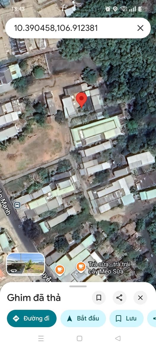 Cơ hội sở hữu ngay lô đất thổ cư 175m² tại đường Nguyễn Văn Mạnh, xã Long Hòa