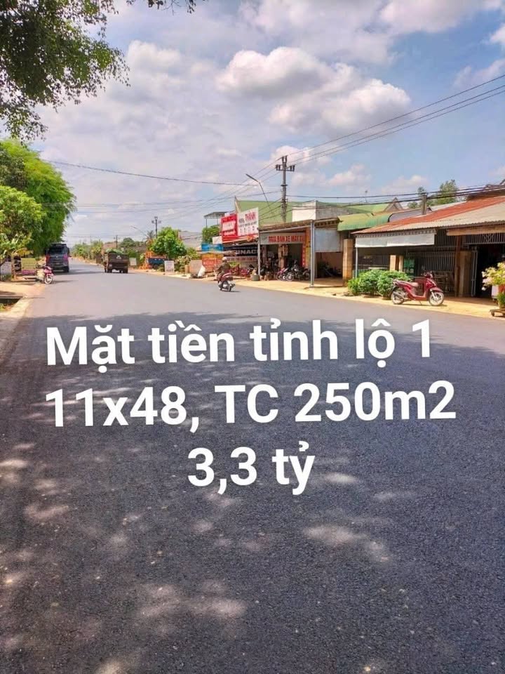 Siêu phẩm đất vàng 11m mặt tiền kinh doanh đắc địa trên Tỉnh Lộ 1