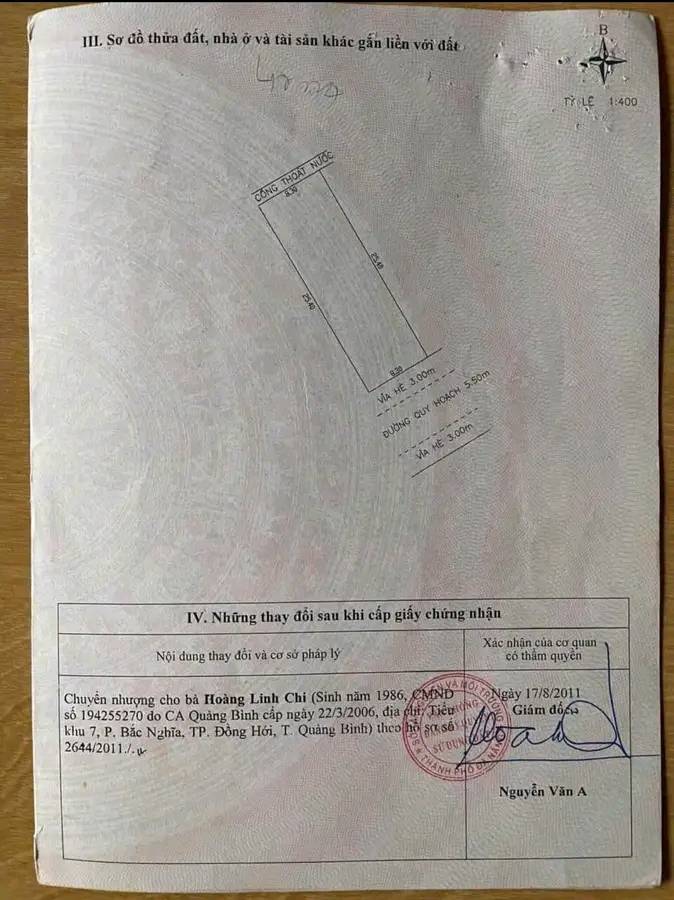 Đất vàng Biển Bàu Mạc - 210m2, 7 tỷ, tách 2 lô, hướng Đông Nam mát mẻ