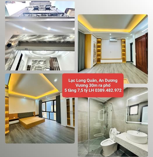 Tây Hồ, Hà Nội - cơ hội sở hữu ngay căn nhà 5 tầng xây mới tinh