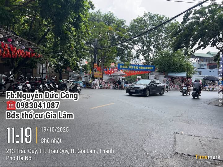 Nhà Trâu Quỳ, Gia Lâm, lô góc 2 mặt thoáng, 60m², dòng tiền ổn định