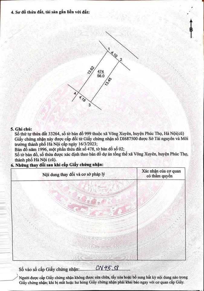 Đất đẹp 56m2 Võng Xuyên, mặt tiền rộng, nở hậu, đường ô tô tránh, kinh doanh tốt