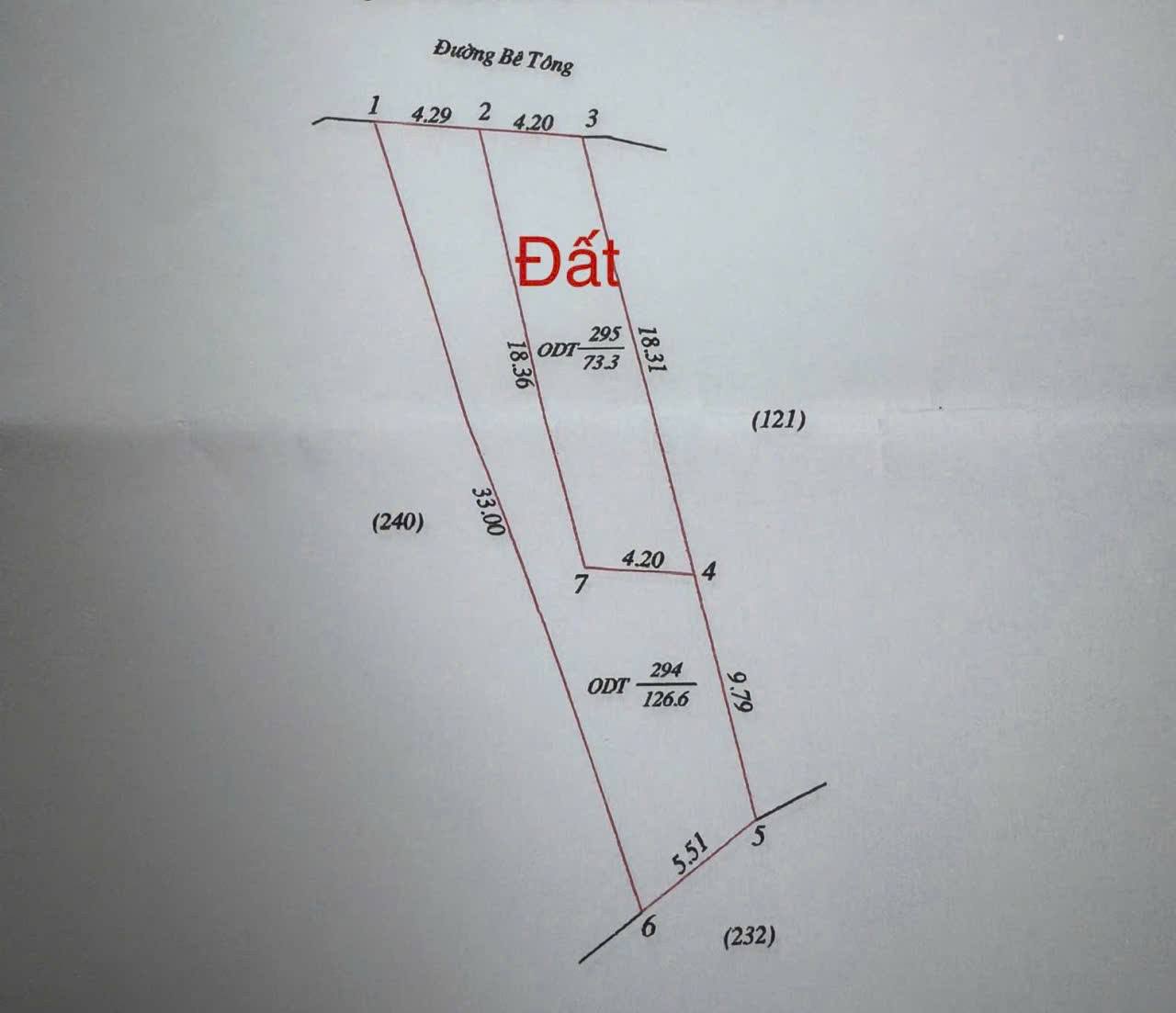 Bán đất 73m2, hướng Tây Bắc, đường thông rộng 4m tại Nghi Liên, gần sân bay Vinh