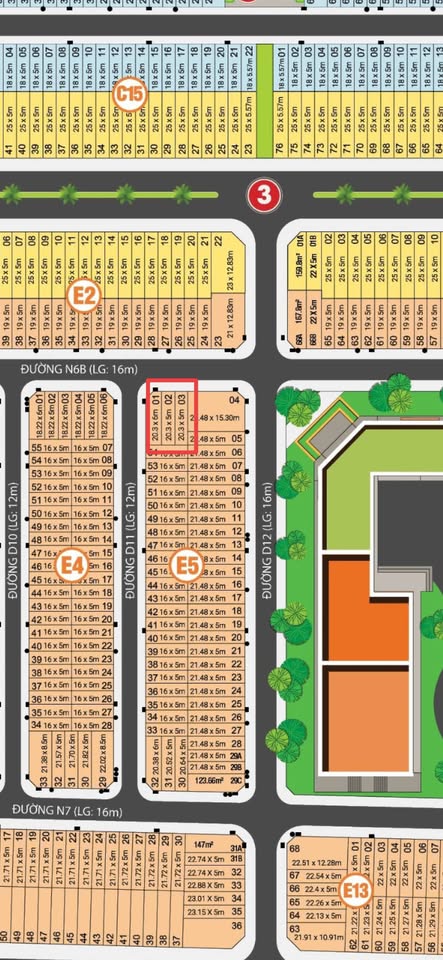 Lô đất vị trí đắc địa, ngay cạnh Trung Tâm Thương Mại sầm uất, tiềm năng sinh lời cực cao