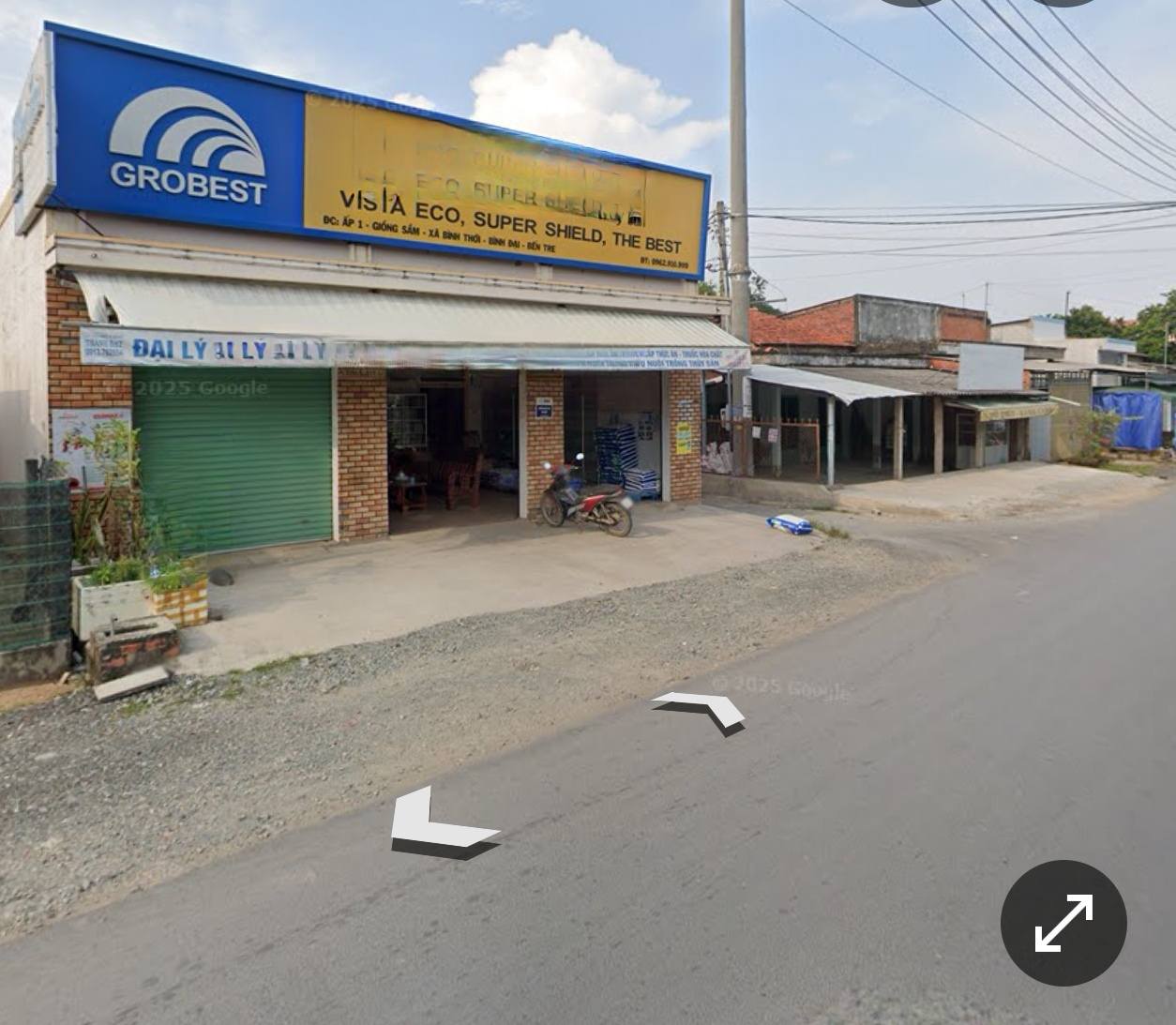 Đất Quốc Lộ 57B ngang 10,95m, dài 4,2 tỷ, kinh doanh bất chấp