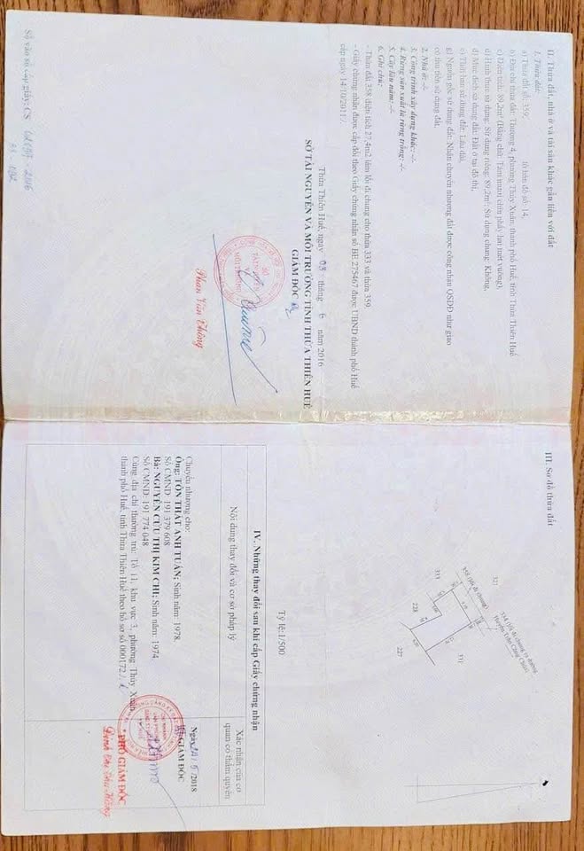 Nhà cấp 4 kiệt ô tô, full thổ cư Thủy Xuân, giá đầu tư cực tốt