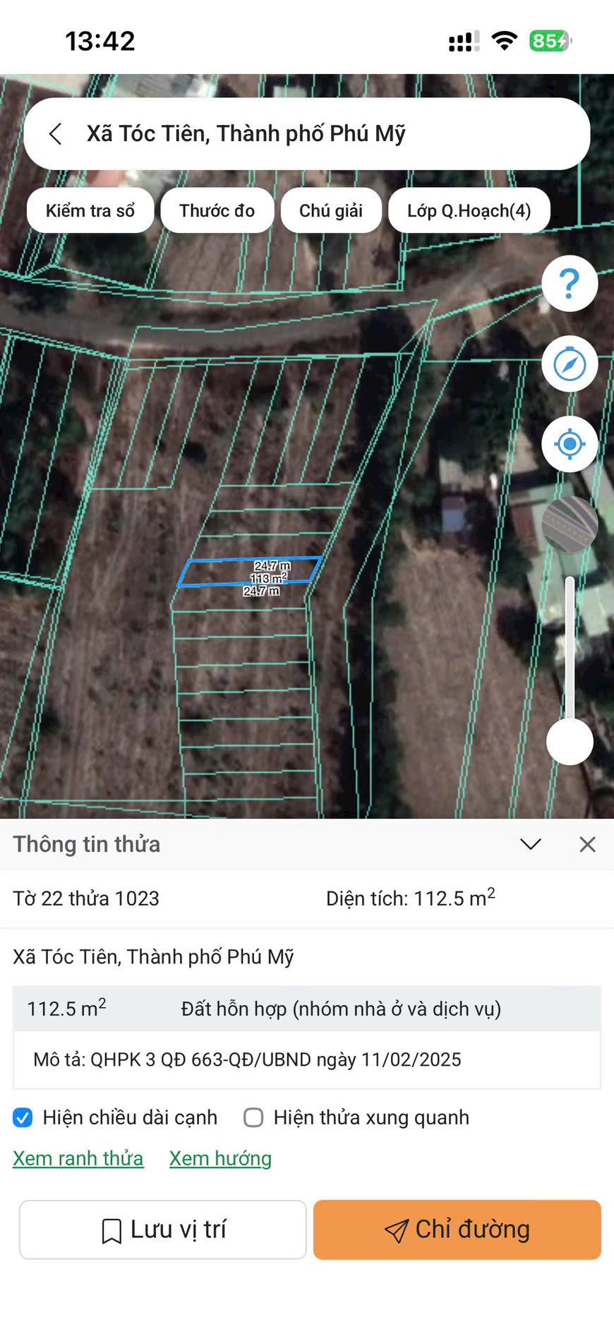 Đất Châu Pha 115m2 - sổ hồng sẵn sàng - giá hời