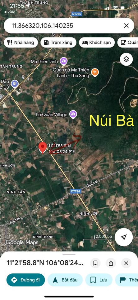 Mảnh đất vàng tại Ninh Sơn, Thành phố Tây Ninh, mở ra một khung cảnh non nước hữu tình tựa bức tranh thủy mặc