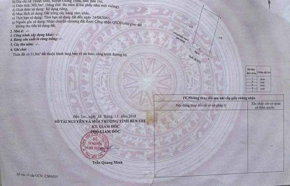 Siêu phẩm nhà xưởng tọa lạc ngay mặt tiền Quốc lộ 57C, Thuận Điền, Giồng Trôm, Bến Tre