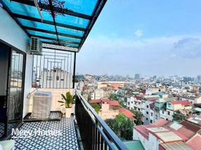 Căn hộ 1 ngủ 1 khách có gác xép xịn xò, ban công chill chill