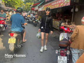 Tọa lạc tại vị trí đắc địa, nhà mặt tiền kinh doanh sầm uất tại chợ nhỏ Bình Hòa, Lái Thiêu