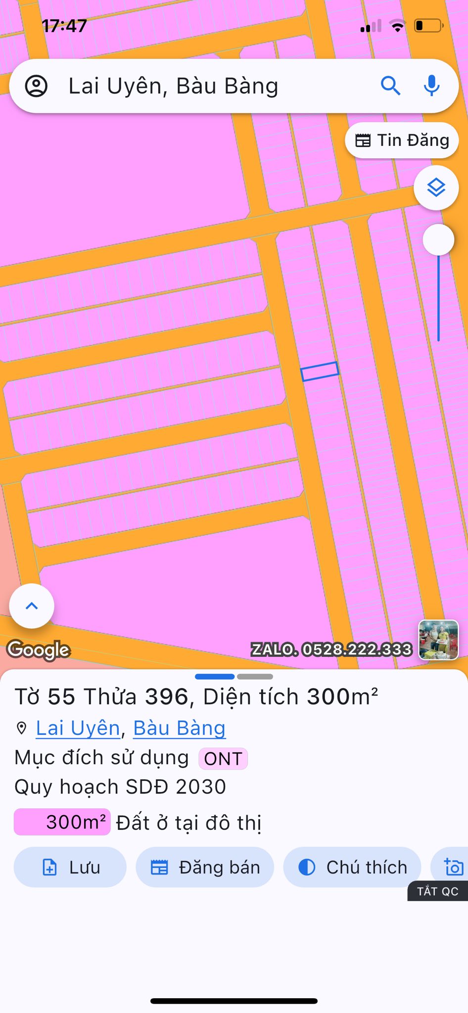 Cần bán nhanh 2 lô đất vàng ngay trung tâm Chợ Đêm Bàu Bàng, Bình Dương