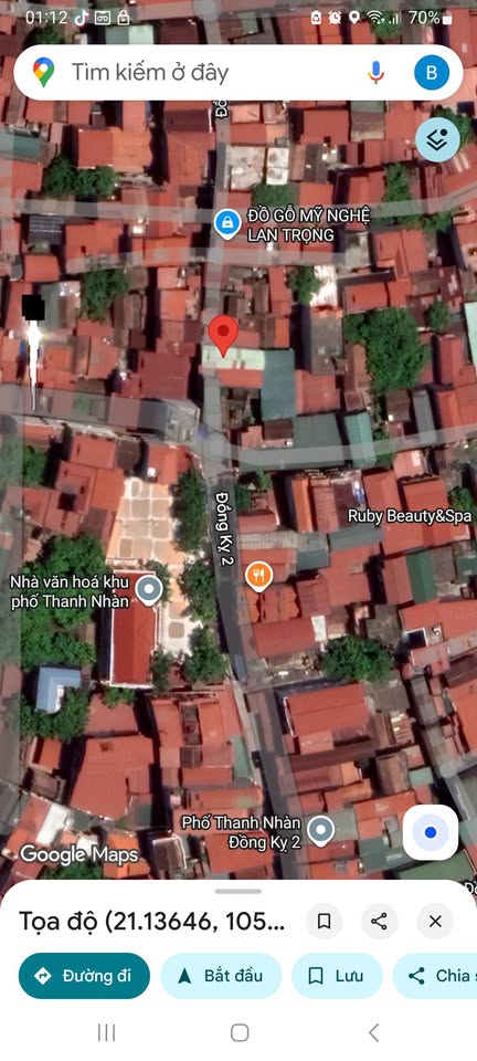 Đất làng nghề Đồng Nguyên, Bắc Ninh, ngõ ô tô, mặt tiền 5m, 67m2