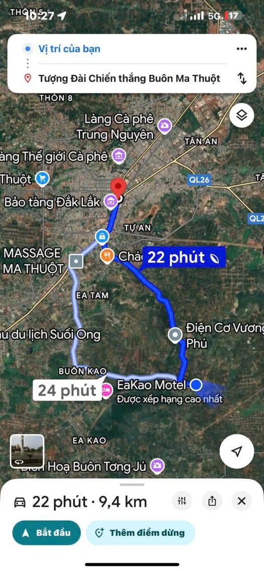 Đất thổ cư hẻm cấp 1 đường 19/5, cách ngã Sáu 9km, giá chỉ 3xx triệu/lô