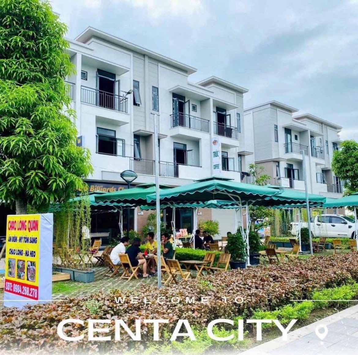 Shophouse Centa City, Hải Phòng 76m2, 3 tầng, giá đầu tư