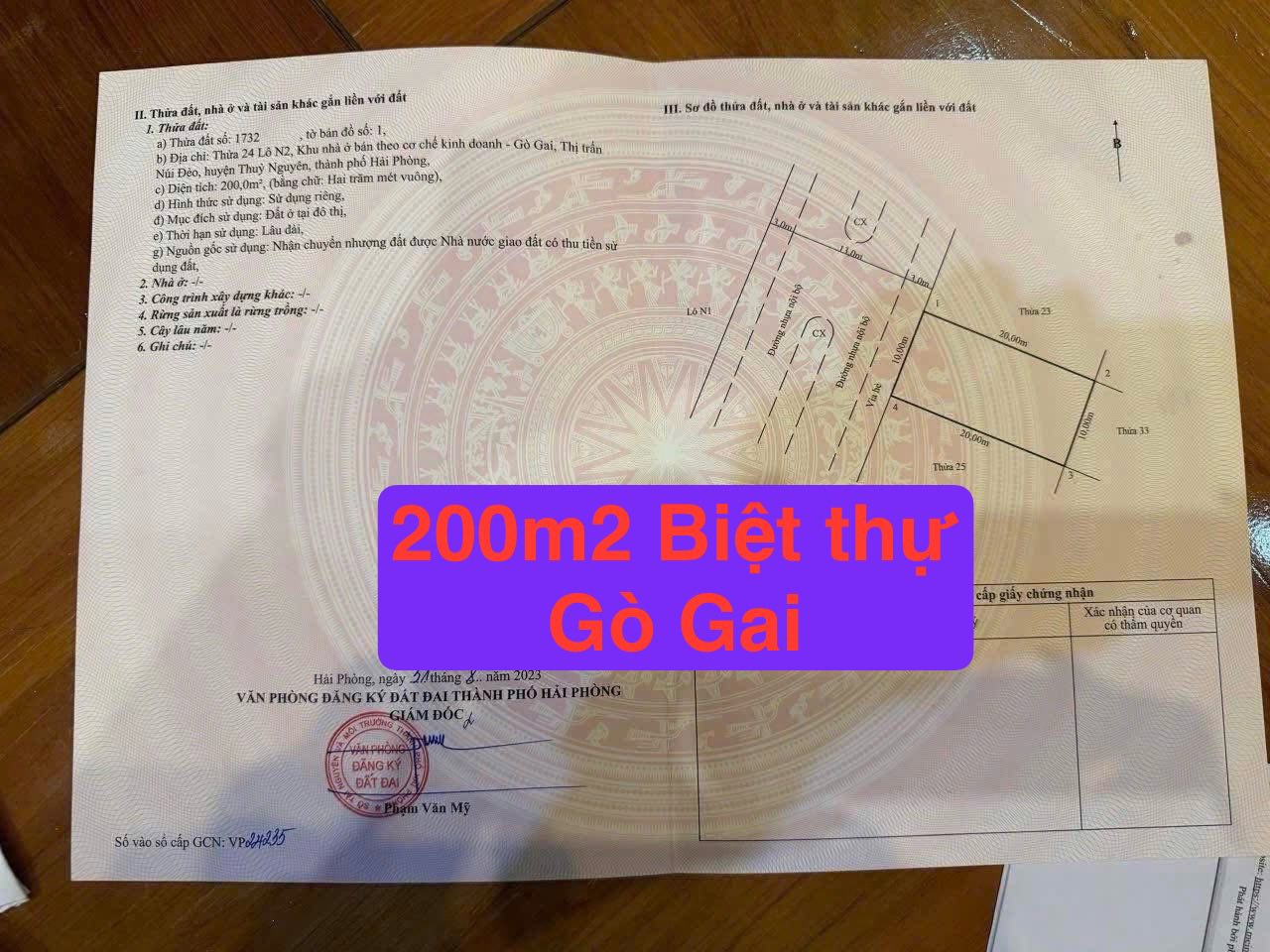 Lô biệt thự Gò Gai - Nơi an cư lý tưởng, kinh doanh sầm uất