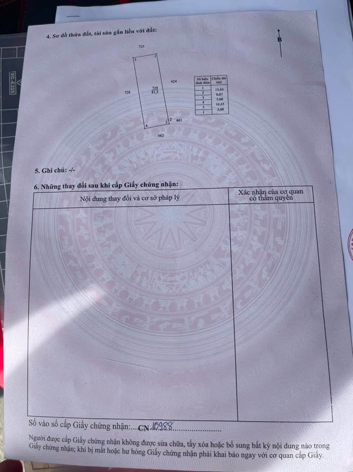 Bán nền đẹp Đức Hòa Long An, 5x16m, sổ riêng, 750 triệu