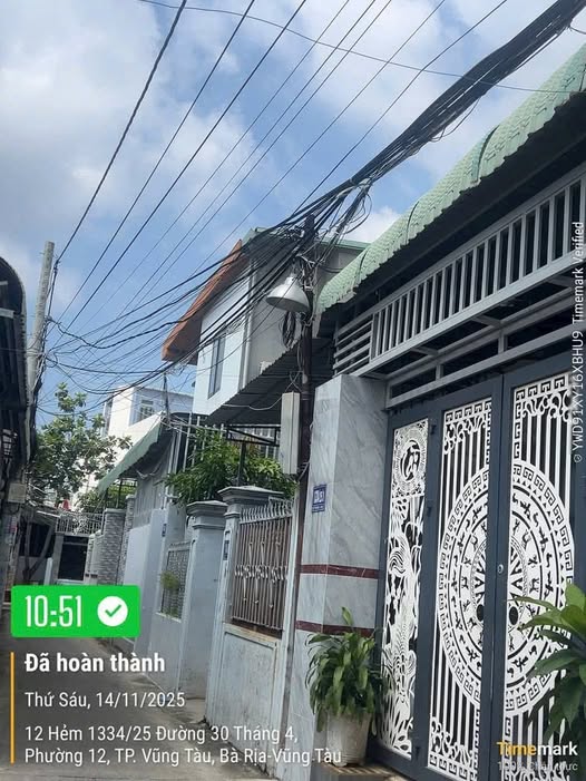 Bán hai căn nhà tại hẻm 1334 đường 30/4, Thành phố Vũng Tàu, Tỉnh Bà Rịa - Vũng Tàu