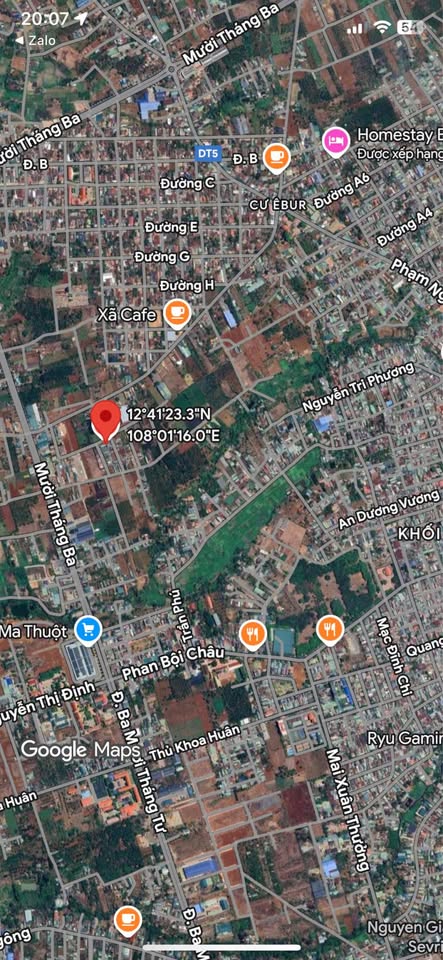 Cần bán lô đất vuông vắn tại hẻm Nguyễn Tri Phương Nối Dài, Phường Buôn Mê Thuật