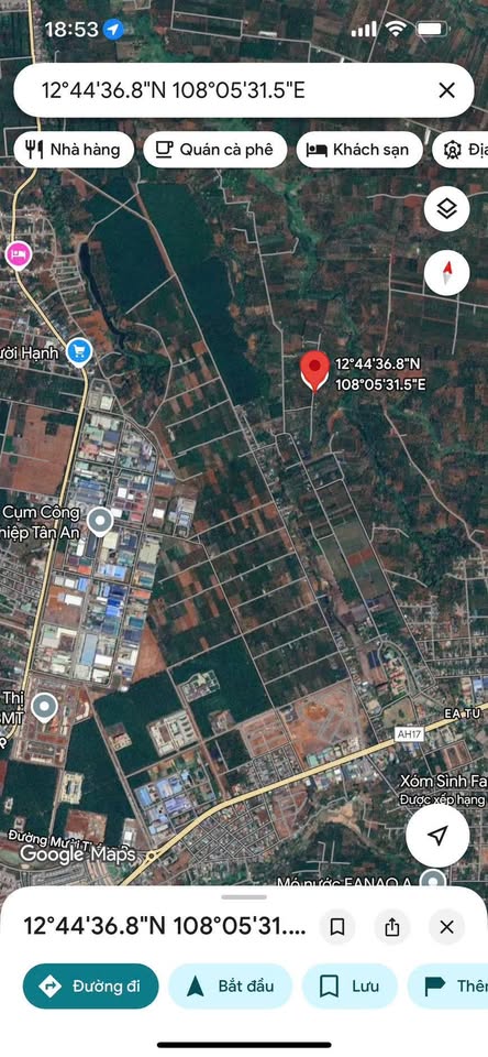 Bán gấp 1.2 sào đất view đẹp tại Tân An, Đắk Lắk