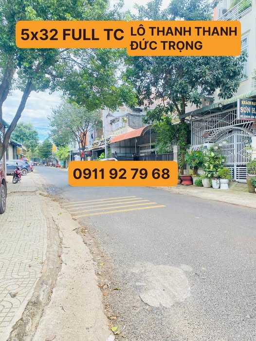 Đất Thanh Thanh, Đức Trọng 5m x 32m, dân cư đông đúc, giá chỉ 6 tỷ