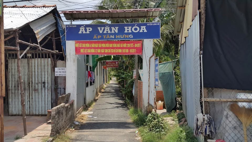 Bán nền 2 mặt tiền phường Tân Hạnh, Vĩnh Long