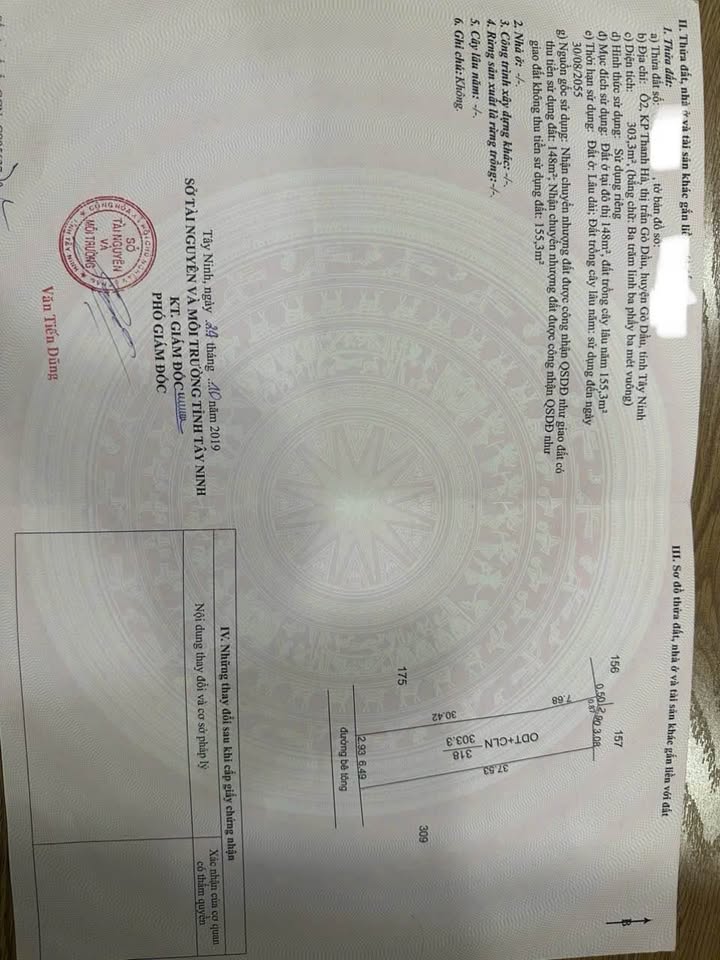 Siêu phẩm đất trung tâm thị trấn Gò Dầu, Tây Ninh, sẵn sàng chờ chủ mới