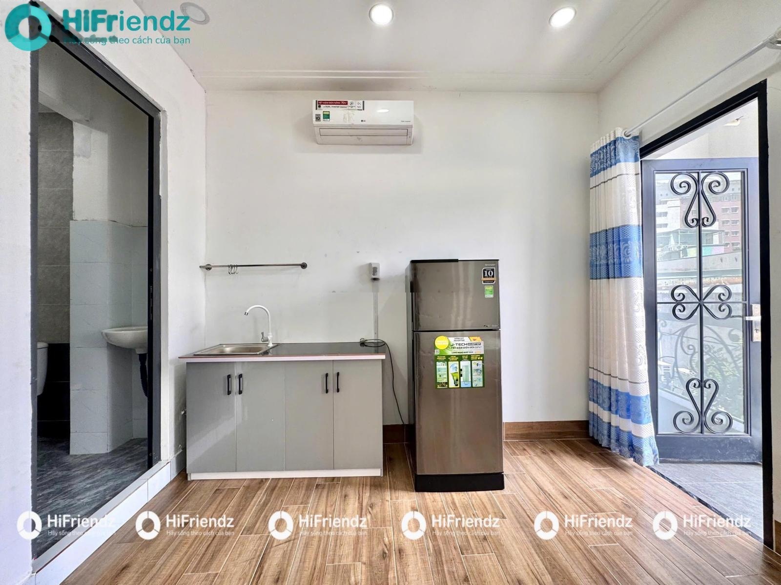 Trống sẵn 1 Phòng ban công New mới Keng An dương Vương F10 Q6 Gần Bình Phú