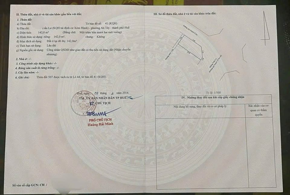Chào mừng quý khách đến với "thiên đường" an cư lý tưởng tại lô góc mặt tiền đường Trần Lư