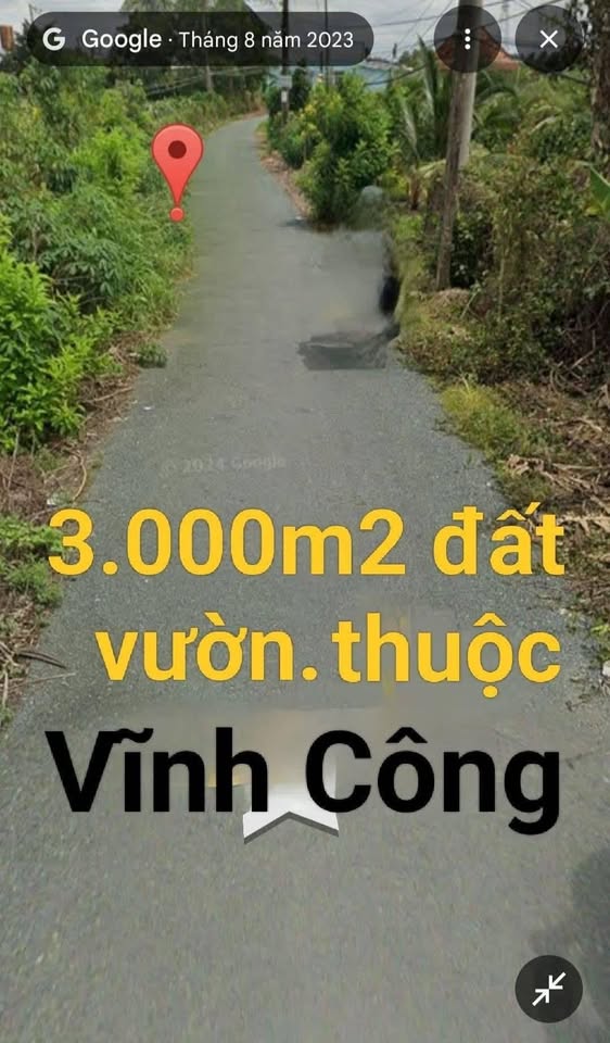 Đất vườn Vĩnh Công, Châu Thành, đầu tư sinh lời, an cư lý tưởng