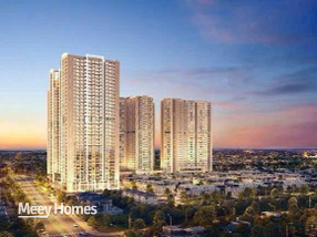 Căn góc tầng 21 Rose Residence, view trung tâm thành phố