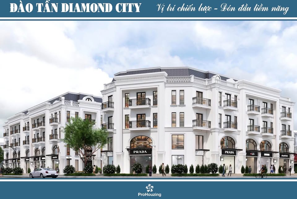 Đào Tấn, Diamond City, Huế, shophouse trung tâm, vừa ở vừa kinh doanh, cơ hội đầu tư vàng