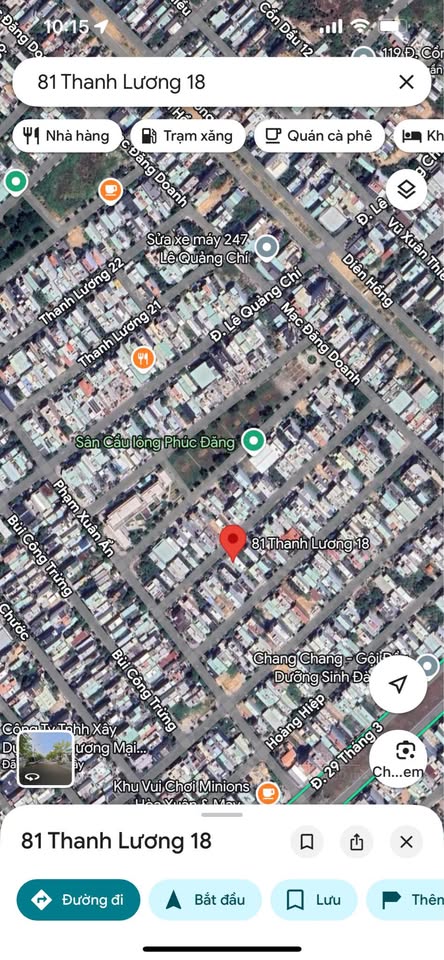 Chủ nhà 'mát tay' gửi bán lô đất siêu đẹp tại đường Thanh Lương, Hòa Xuân, Đà Nẵng