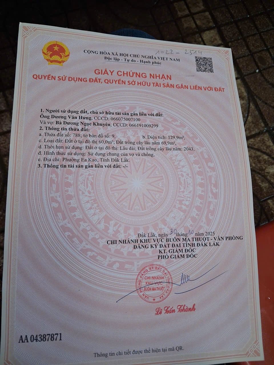 Chính chủ cần bán gấp lô đất siêu đẹp nằm trên đường 19/5