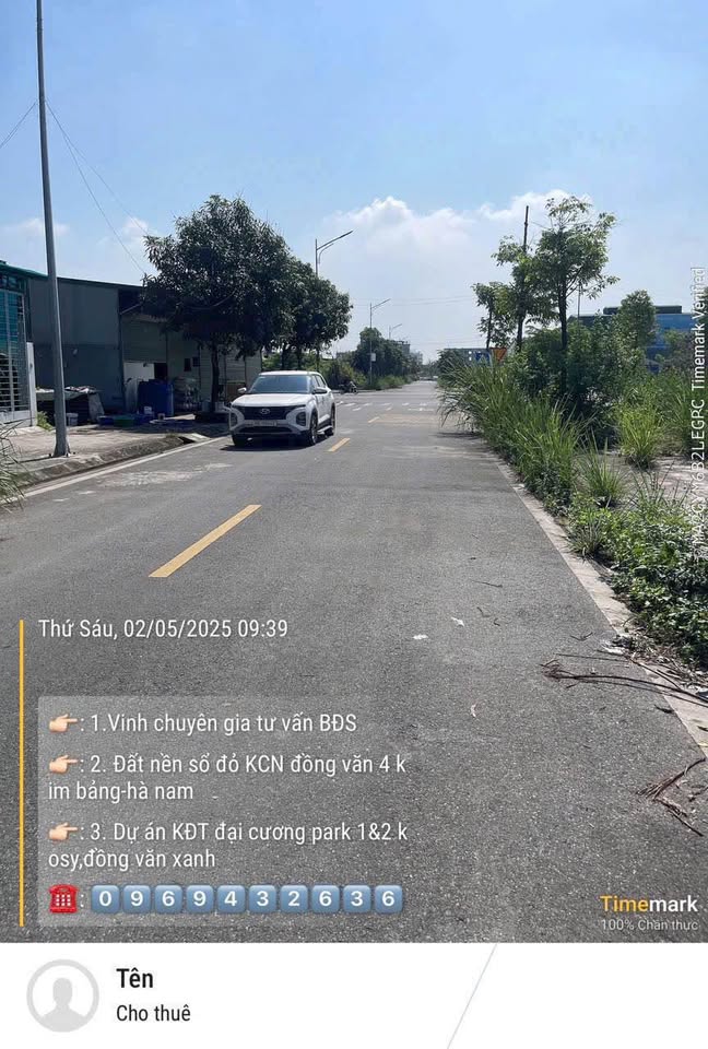 Mảnh đất vàng hướng Nam, đối diện sầm uất tại Đại Cương