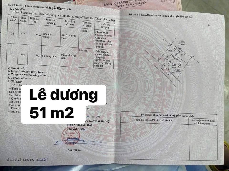 Cơ hội vàng sở hữu lô góc cực phẩm tại Tam Hưng, Hải Dương