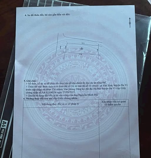 Lô góc sáng thoáng tại Tản Lĩnh - 190m² đất vườn tiềm năng