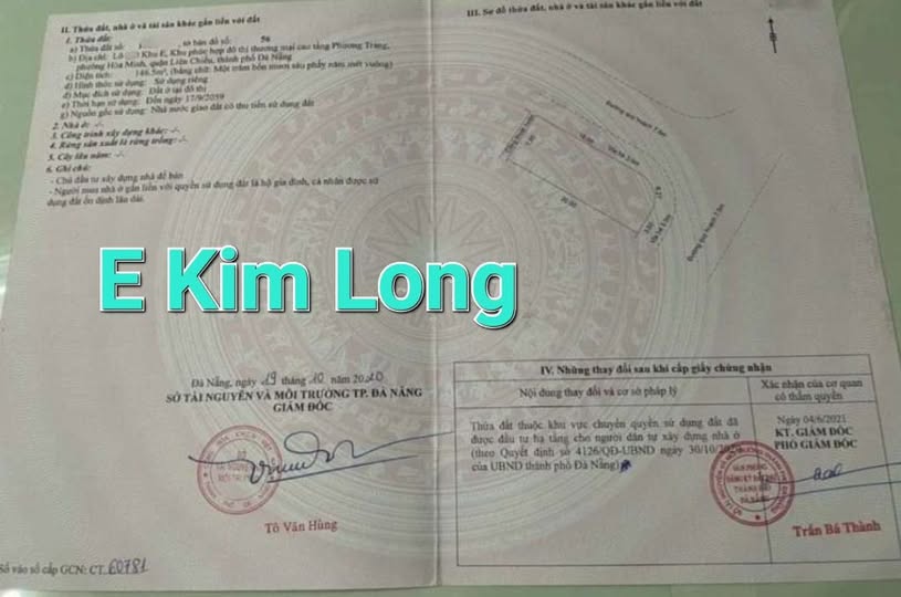 Siêu phẩm đất nền khu E Kim Long, Đà Nẵng, vừa ra mắt đã gây sốt thị trường