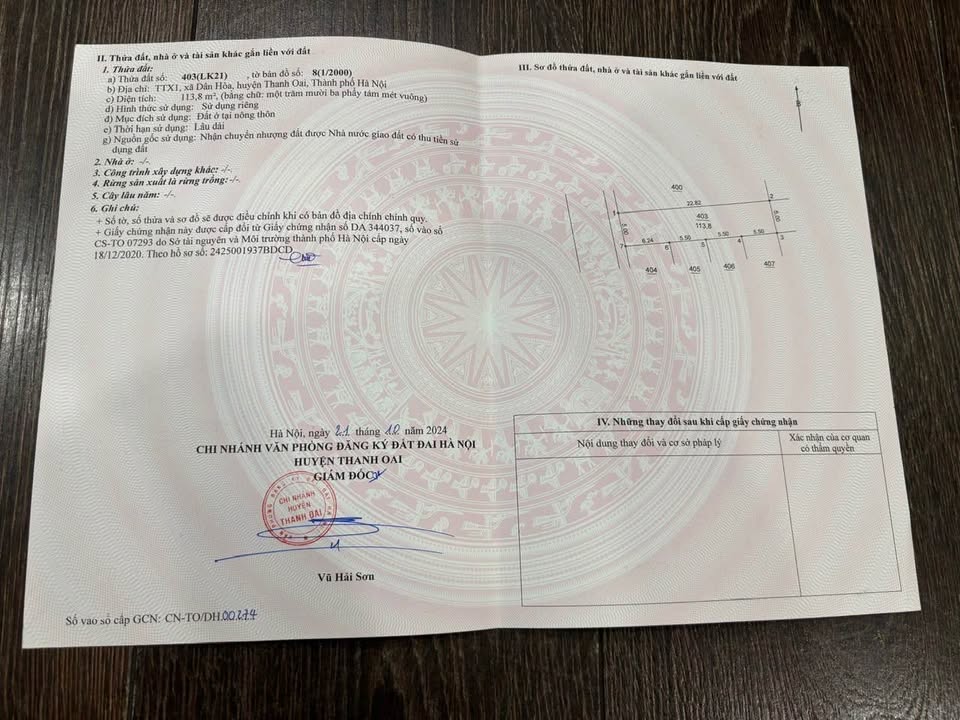 Đất vàng Dân Hòa 113.8m2, mặt tiền 5m, gần chợ, trường, trạm, xây nhà đẹp như mơ