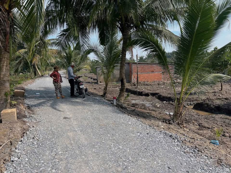 Vườn xanh mát, lộc vàng: đất nền mặt tiền Kênh Ông Đốc, Bến Lức, Long An