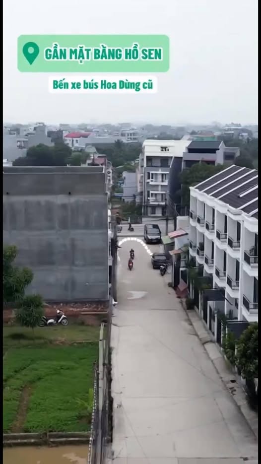 Cần bán lô đất đẹp, tọa lạc tại vị trí đắc địa, giáp ranh khu biệt thự liền kề mặt bằng Hồ Sen