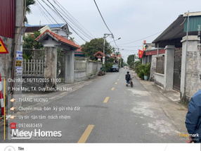 Bán đất lô góc trục chính chợ Quan Nha, Kim Bảng, Hà Nam - 155m2